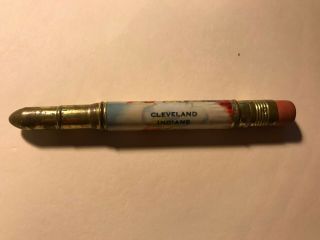 Vintage Mini 4 " Cleveland Indians Chief Wahoo Baseball Bullet Pencil