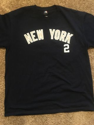 York Yankees Derek Jeter 2 Shirt Mens Size XL 3