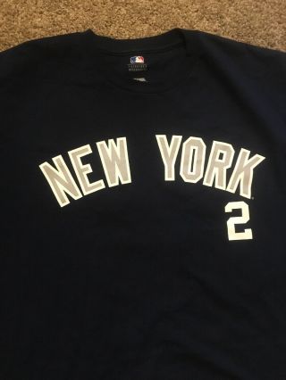 York Yankees Derek Jeter 2 Shirt Mens Size XL 4