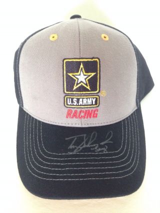 Army Nhra Racing Tony Schumacher The Sarge Autograph Auto Signed Hat Cap Dsr