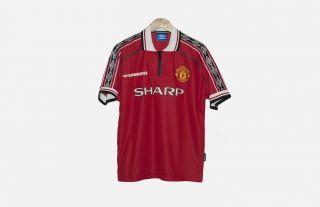 Manchester United 1998 1999 Home Football Soccer Shirt Jersey Umbro Size M