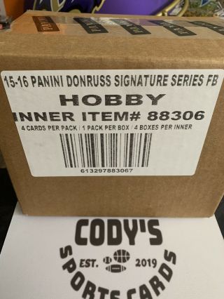 Dallas Cowboys - 2015 Donruss Signature Series 8 Box Live Case Break