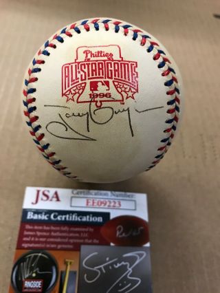 Tony Gwynn Signed Baseball 1996 All Star Game JSA Authentication 8