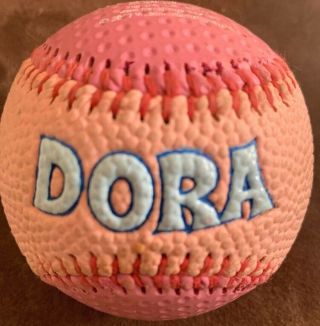 Dora The Explorer Kids Soft Baseball Ball Very Cute 2007 Franklin