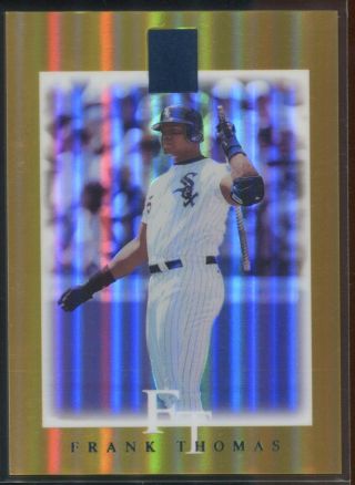 2003 Topps Tribute Contemporary Gold 47 Frank Thomas /25