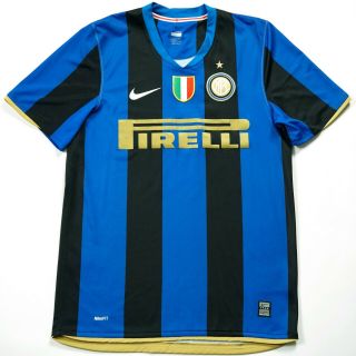 Inter Milan 2008 - 09 Home Football Shirt Jersey Maglia Camiseta Maicon
