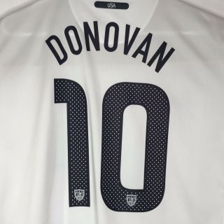 Men ' s Nike Dri - Fit US Soccer Landon Donovan 10 Jersey Size XL 8