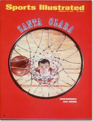February 10,  1969 Bud Ogden Santa Clara Basketball Sports Illustrated
