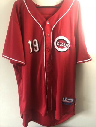 Majestic Cool Base Cincinnati Reds Joey Votto Baseball Jersey Size 52 Sewn