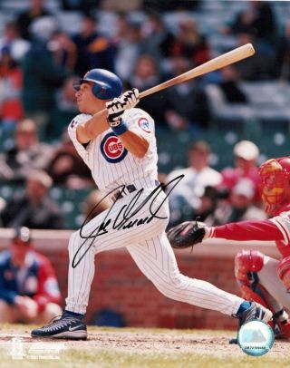 Joe Girardi Autographed Chicago Cubs 8x10 Photo