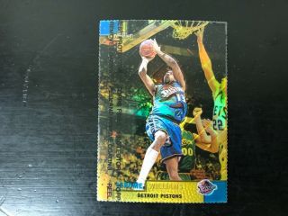 1999 - 00 Topps Finest Jerome Williams Gold Refractor 71/100 Rare