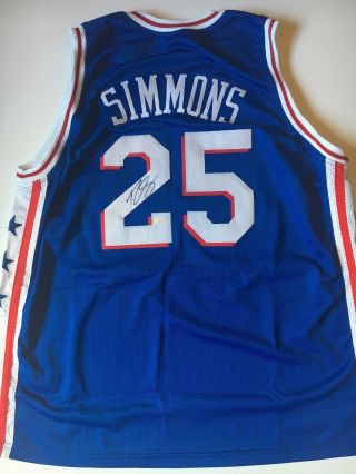 Ben Simmons Philadelphia 76ers Autographed Signed Jersey
