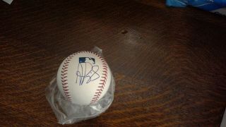 Albert Pujols Autographed Rawlings Mlb Baseball Angels