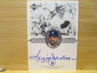 2000 Upper Deck Legendary Signatures Reggie Jackson S - Rj York Yankees