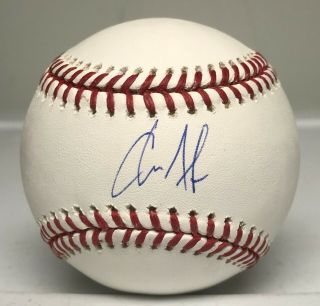 Chance Adams Single Signed Baseball Autographed Auto Steiner Hologram Yankees