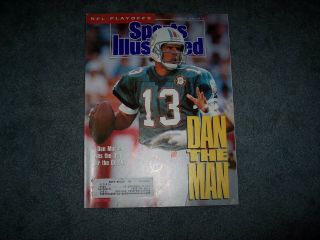 Sports Illustrated Jan 14,  1991 Dan Marino Miami Dolphins Dan The Man (b8)