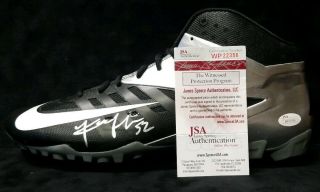 Khalil Mack Signed Autographed Oakland Raiders Shoe Nike Sz 16.  Witness Jsa