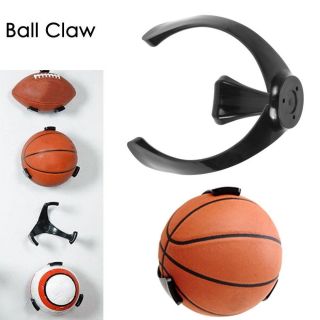 Ball Holder Claw Wall Mount Rack Display For Football Basketball Rugby Soccer