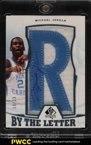 2013 Sp Authentic By The Letter Michael Jordan Auto Patch /23 Blmj (pwcc)