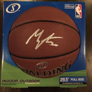 Signed Myles Turner Basketball Indiana Pacers Nba Auto