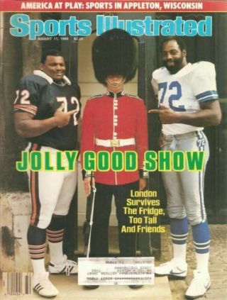August 11,  1986 Ed Too Tall Jones And William Perry Sports Illustrated