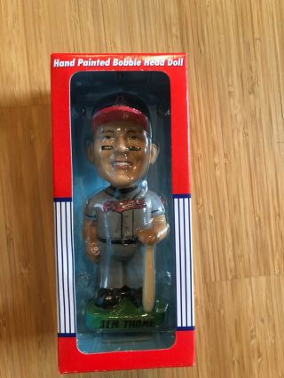 Jim Thome Cleveland Indians Hand Painted Bobblehead Bobble Dobbles