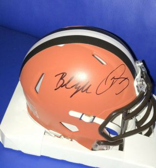 Baker Mayfield Odell Beckham Jr Cleveland Browns Mini Speed Helmet