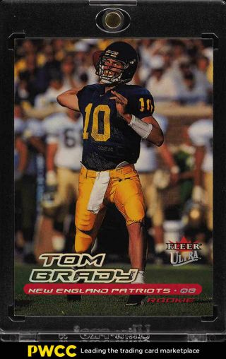 2000 Ultra Football Tom Brady Rookie Rc 234 (pwcc)