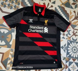 Liverpool 2014 2015 Third Football Soccer Shirt Jersey Trikot Camiseta Men Xl
