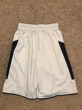 Notre Dame Irish Football Under Armour Team Issued Shorts Size Medium White ND 5