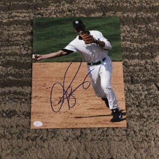 Alex Rodriguez Signed York Yankees Autographed 8x10 Photo
