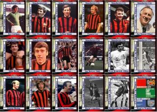 Manchester City 1970 Football League Cup Final Winners Trading Cards