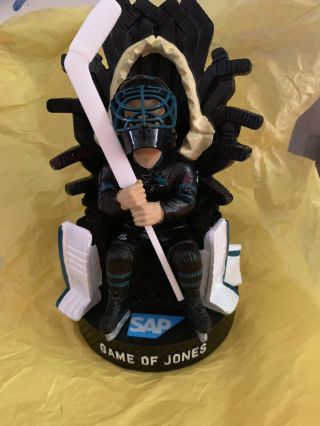 San Jose Sharks Martin Jones " Game Of Thrones " Figure
