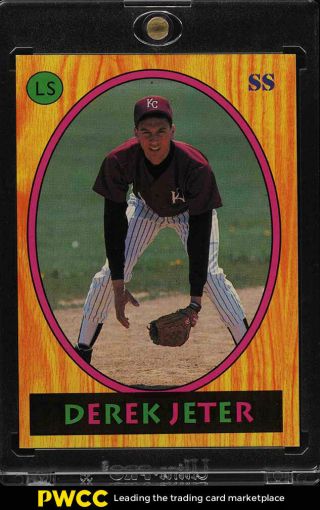1992 Little Sun High School Prospects Derek Jeter Rookie Rc (pwcc)