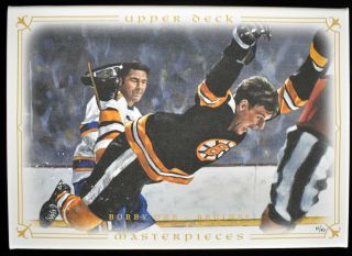 1970 Bobby Orr Boston Bruins Limited Edition 37/40 Hockey Print On Canvas