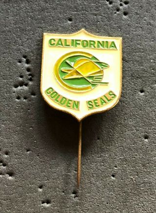 California Golden Seals Long Stick Vintage Nhl Hockey Pin