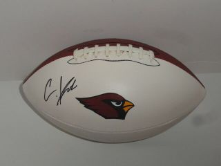 Christian Kirk Signed Football Arizona Cardinals Autographed Proof Nfl Star