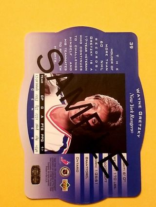 1996 - 97 Upper Deck SpX Promo 39 Wayne Gretzky Beauty 2