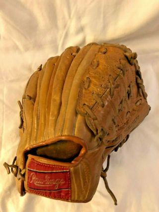 Rawlings Mickey Mantle GJ99 Model Vintage Baseball Glove VGC Right Handed 3