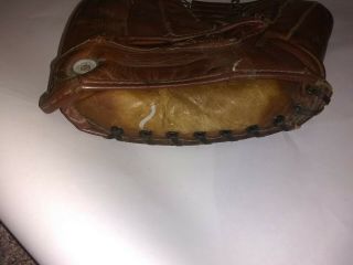 1940s Wilson A2200 Professional 2 Fingers Here The Ball Hawk 3 Baseball Glove 6