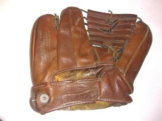 1940s Wilson A2200 Professional 2 Fingers Here The Ball Hawk 3 Baseball Glove 7