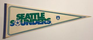 Vintage 1970s Seattle Sounders North American Soccer League Nasl Pennant 12x30