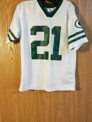 Green Bay Packers Charles Woodson 21 Nfl Team Apparel Jersey Youth 10 - 12