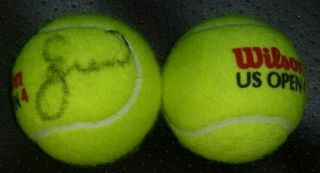 Serena Williams Autographed Us Open Tennis Ball
