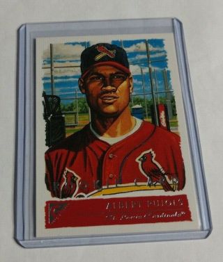 R13,  059 - Albert Pujols - 2001 Topps Gallery - Rookie Card - 135 - Cardinals -