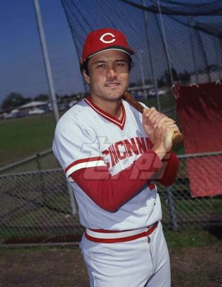 1978 Topps Baseball Color Negative.  Mike Lum Reds