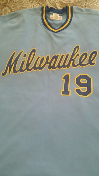 1982 Milwaukee Brewers Mitchell & Ness Throwback Jersey - Robin YountSz.  4xl 4