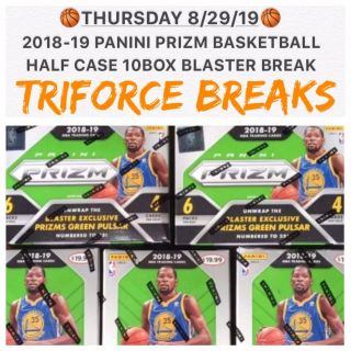 Phoenix Suns 2018 - 19 Panini Prizm Basketball Half Case 10box Blaster Break 2