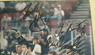 Oklahoma City Blazers Hockey Team 1996 Signed Photo CHL Champions Burton Gomes 6