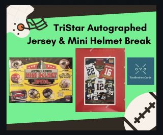 Washington Redskins - Tristar Autographed Mini Helmet & Jersey Live Break